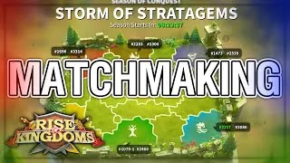 Miniature : MATCHMAKING TROUVÉ ! (STORM OF STRATAGEMS) | RISE OF KINGDOMS FR
