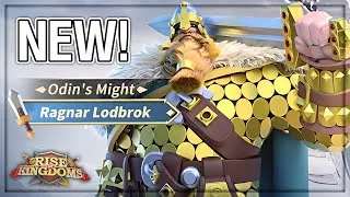 Miniature : RAGNAR PRIME ARRIVE ! (NOUVEAU COMMANDANT INFANTERIE) | RISE OF KINGDOMS FR