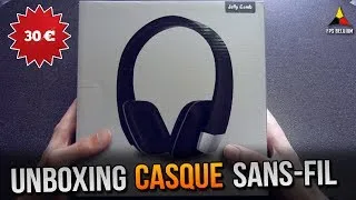 Miniature : Un casque audio sans-fil pour 30 € ? (Unboxing) Jelly Comb Casque Audio Rechargeable