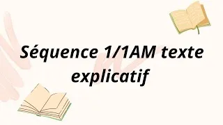 Miniature : texte explicatif  niveau  1Am