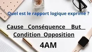 Miniature : مراجعة شاملة حول les rapports logiques/ 4AM /partie:3
