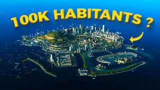 Miniature : J'ai testé l'urbanisme insulaire sur Cities Skylines II (Objectif 100k)