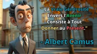 Miniature : Albert Camus : le Secret d’un Avenir Meilleur se vit Aujourd’hui