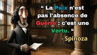 Miniature : Baruch Spinoza : Pourquoi la Paix est bien plus qu’une Absence de Guerre