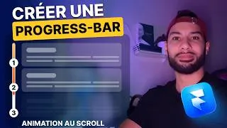 Miniature : Créer une Progress Bar animée sur Framer SANS CODER (ultra simple)