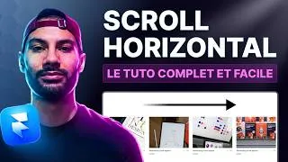 Miniature : Scroll horizontal sur Framer le guide complet pour débutant