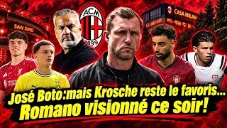 Miniature : 📣José Boto-Krosche👍🏼Romano observé à Rome ce soir!🔔Bruno Fernandes🇮🇹Jeunes italiens suivis…