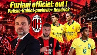 Miniature : 🍾Officiel:Furlani out du Milan!🔔Pulisic-Rabiot-Pavlovic,objectif prolongation contrat💣Hendrick