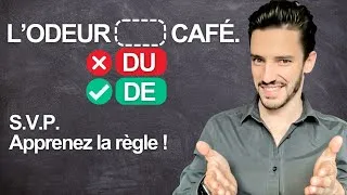 Miniature : SVP Apprenez les règles ! Quand utilise-t-on DE, DU ou DES en FRANÇAIS : Quiz et Explications
