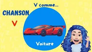 Miniature : Chanson de La lettre (V) en Français | Letter V song in French