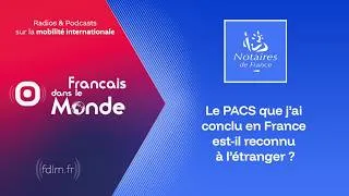 Miniature : Le PACS que j’ai conclu en France est-il reconnu à l’étranger ?