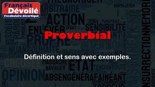 Miniature : Proverbial