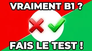 Miniature : Test de français : êtes-vous vraiment niveau B1 ? (20 questions)
