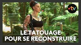 Miniature : Victime de violences conjugales, elle se reconstruit par le tatouage
