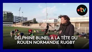 Miniature : Delphine Bunel, première femme à prendre la tête d'un club de rugby pro