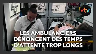 Miniature : Urgences à l'hôpital : les ambulanciers dénoncent des temps d'attente trop longs sur les parkings