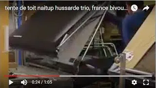 Miniature : tente de toit naitup hussarde trio, france bivouac et tourisme