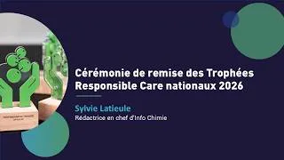 Miniature : Cérémonie de remise des Trophées Responsible Care nationaux 2026