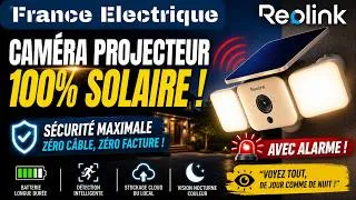Miniature : REOLINK Solar Floodlight Cam / Installez sans fil cette caméra ou vous voulez dans votre jardin !