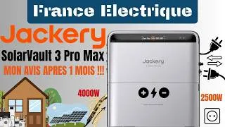 Miniature : JACKERY SolarVault 3 Pro Max / Après un mois ! l’investissement vaut-il le coup ?