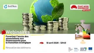 Miniature : Financement de la transition écologique des associations - Rénovation du bâti