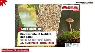 Miniature : Webinaire biodiversité et fertilité des sols