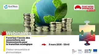 Miniature : Financement de la transition écologique des associations -  Energies renouvelables