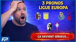 Miniature : 😱 ÇA DEVIENT SÉRIEUX… Mes 3 pronos Ligue Europa