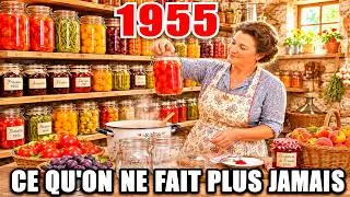 Miniature : La France de 1955 : Ces Conserves que nos Grands-Mères Faisaient — et qu'on a Oubliées