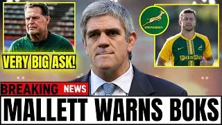 Miniature : Rassie Erasmus procède à 13 changements ! Nick Mallett prévient que les Springboks font face à un...