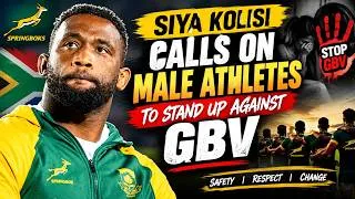 Miniature : Siya Kolisi appelle les athlètes masculins à se mobiliser contre les violences basées sur le genre