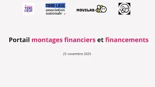 Miniature : Webinaire montage financier