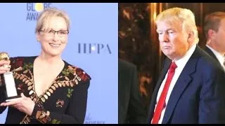 Miniature : Urgent :  Hollywood défie Trump qui accuse Meryl Streep de servir Clinton.. voir La suite