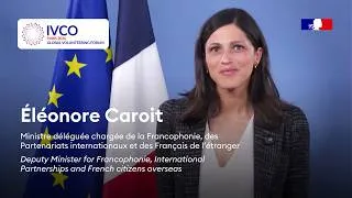 Miniature : IVCO 2026 : Éléonore Caroit, volontariat et partenariats internationaux