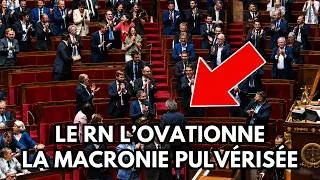 Miniature : Il DÉTRUIT le DÉNI macroniste… le RN l’OVATIONNE après un discours CHOC