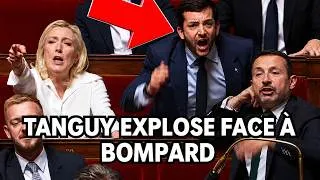 Miniature : Bompard tente de faire taire le RN… Tanguy SORT DE SES GONDS en pleine Assemblée