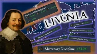 Miniature : LA LIVONIE MERCENAIRE : Le GAMEPLAY le PLUS PUISSANT d’EU4 ?!