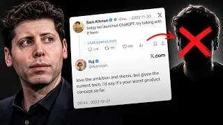 Miniature : Imaginez si Sam Altman avait écouté ce mec… (on fait tous cette erreur)