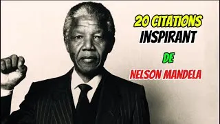 Miniature : Nelson Mandela…. Un grand homme qui a marqué des esprits !! Aujourd’hui nous avons eu 20 CITATIONS