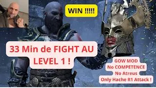 Miniature : Sigrun Level 1 - GOW MOD - No Comp - No Atreus - No rage - Hache only - 33 min de Fight non stop !