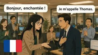 Miniature : 22 minutes French Conversation for Beginners A1 A2  Slow & Easy Dialogues