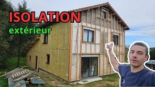 Miniature : ISOLATION EXTÉRIEUR enfaîte c'est facile! (Ossature bois, laine de roche )