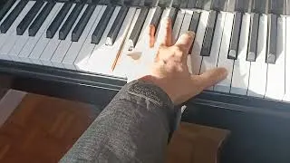 Miniature : Hey! Listen to a Left-Hand in the Sun playing Scriabine (a piece written for two hands originally)