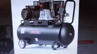 Miniature : Compresseur Vevor 10 bars 100 litres 4 chevaux code promo vvpromo