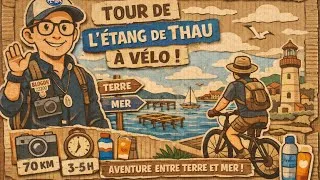 Miniature : Tour de l'étang de Thau en vélo 