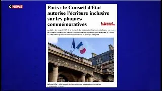 Miniature : L'écriture inclusive et le Conseil d'État !