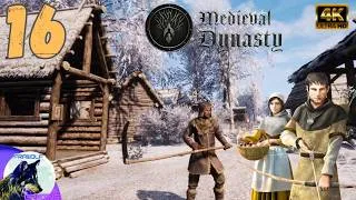 Miniature : 🛡️MEDIEVAL DYNASTY 👑 2026 : Minage et 1ers Fermiers dans mes champs !  Ep.16