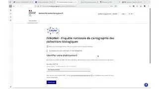 Miniature : Webinaire FrBioNet n°2 : Présentation de l'enquête nationale de cartographie des biocollections