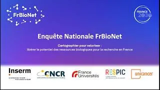 Miniature : Présentation de l'enquête nationale de cartographie des biocollections - projet FrBioNet