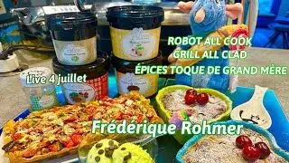 Miniature : 4/7 : Tarte provençale et clafoutis cerises spéculos épices de la TOQUE DE GRAND MÈRE 